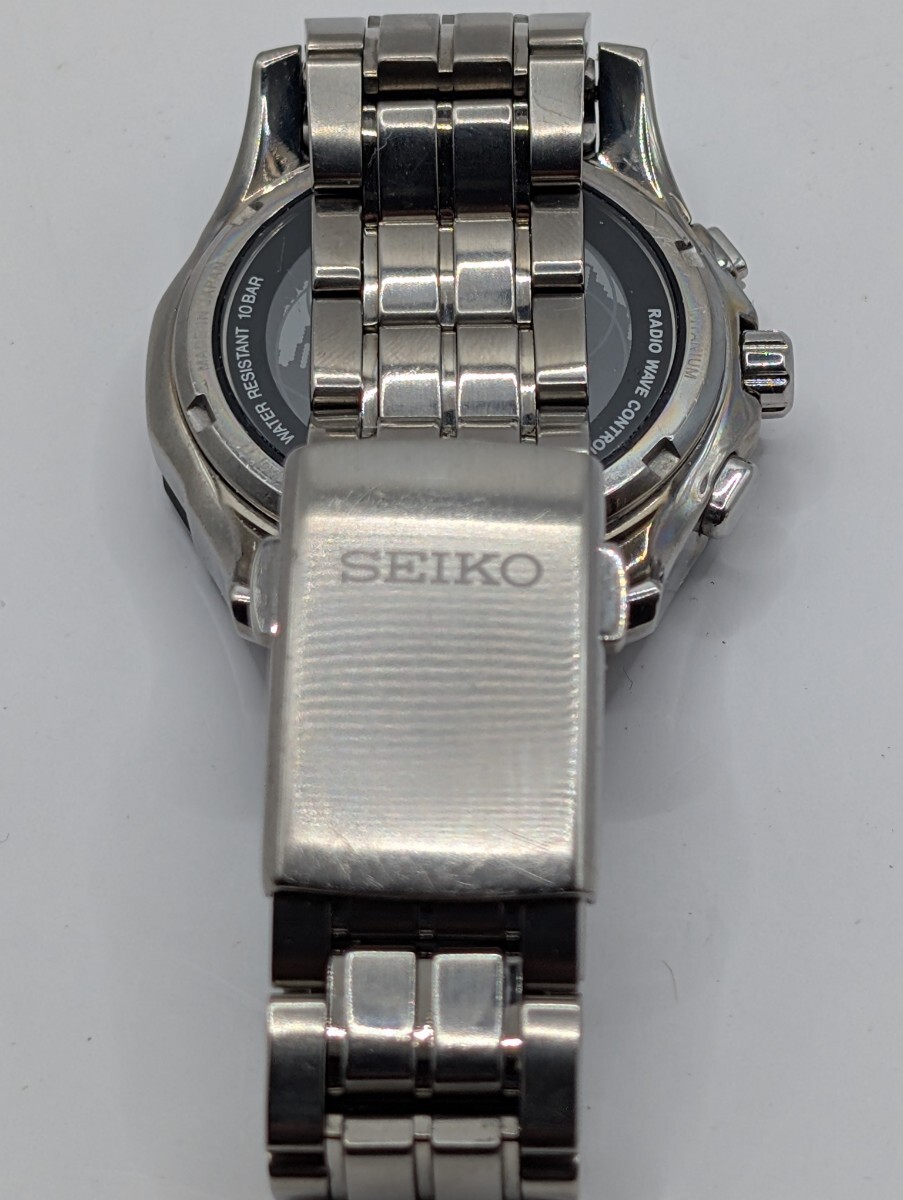 中古品 腕時計 部品 セイコー ブライツ 8B53-0AA1 弓カン エンドピース