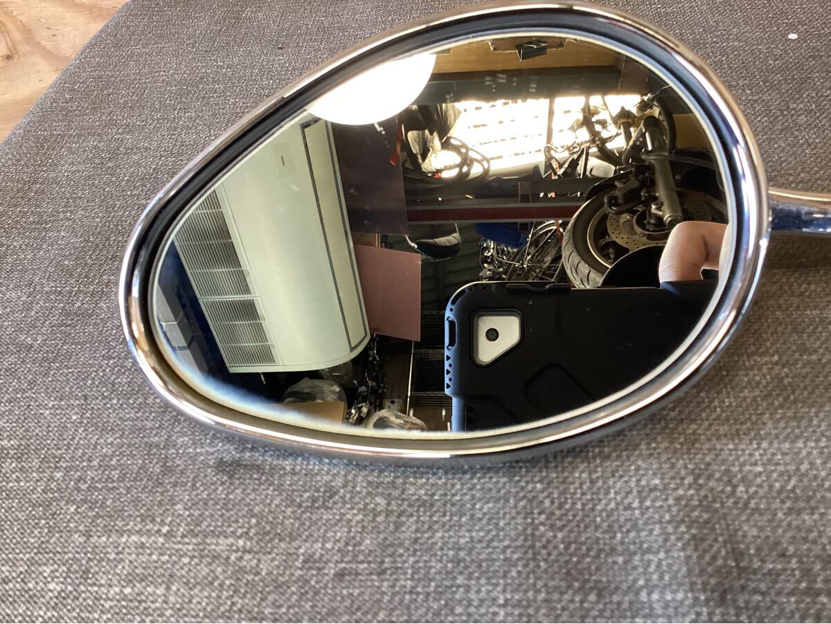 TANAXナポレオン リュートミラー左右 正ネジ　10mm メッキ　検索)フォルツァ　フュージョン　スカイウェイブ　_2