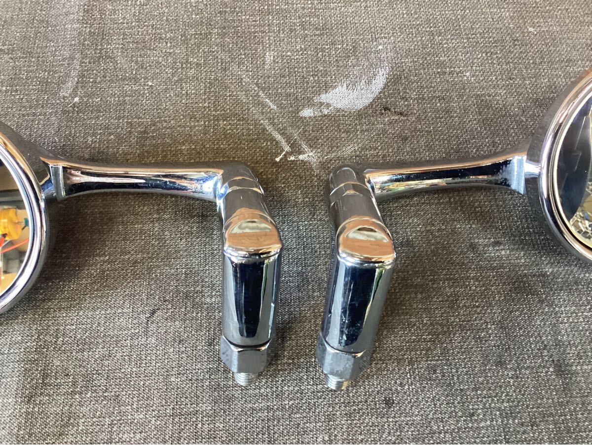 TANAXナポレオン リュートミラー左右 正ネジ　10mm メッキ　検索)フォルツァ　フュージョン　スカイウェイブ　_4