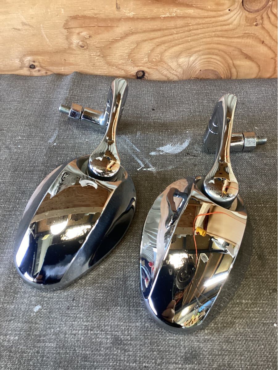 TANAXナポレオン リュートミラー左右 正ネジ　10mm メッキ　検索)フォルツァ　フュージョン　スカイウェイブ　_7