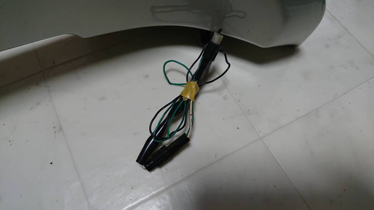 TV1.TV2.TW1.TW2 後期型 サンバー スバル純正 リアスポイラー★B5P シャンパンメタリック リアウイング 羽 ディアスワゴン バン リアゲート_4