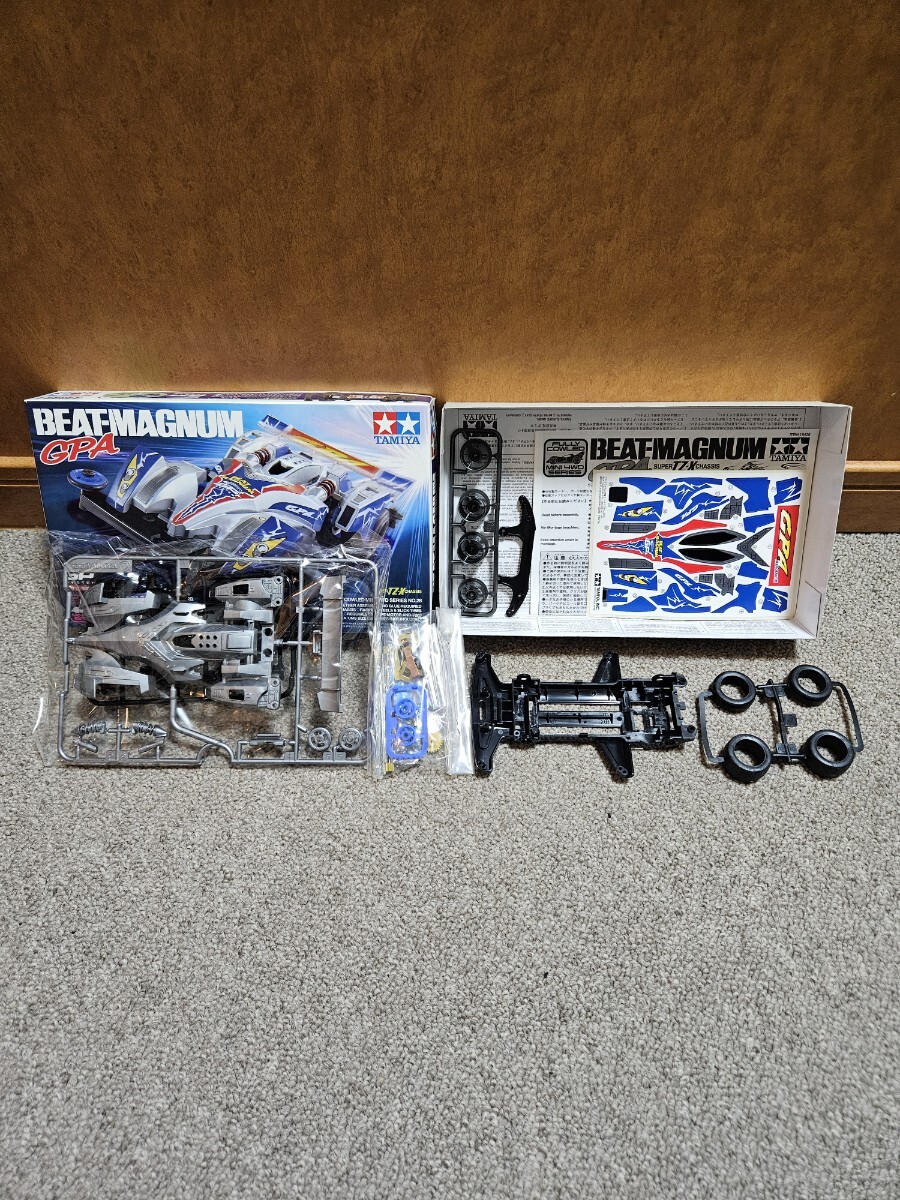 1/32 フルカウル ミニ四駆 シリーズNo.28　ビートマグナムGPA　スーパーTZ-Xシャーシ　 タミヤ_2