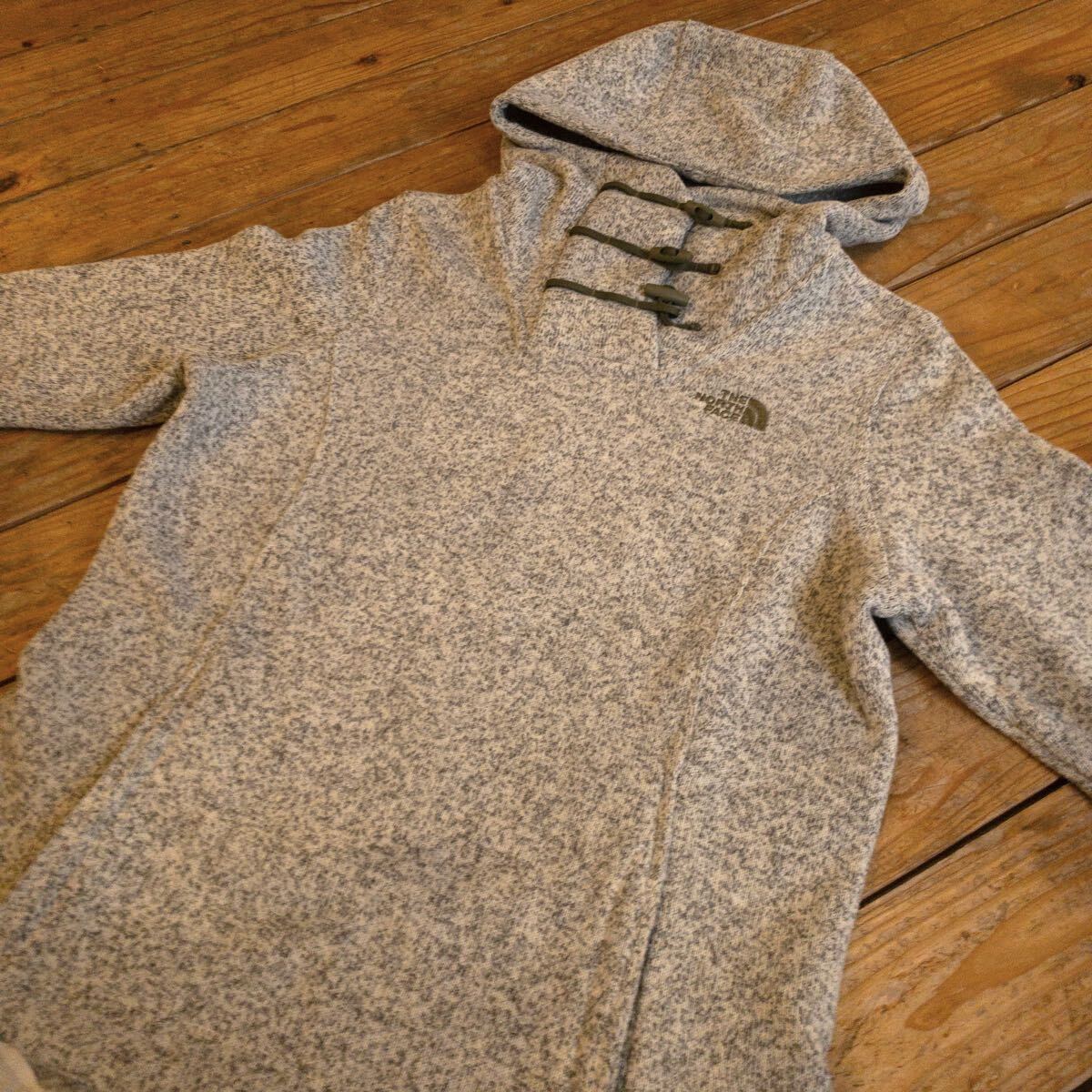 USA古着 THE NORTH FACE ノースフェイス フリースパーカー レディース 