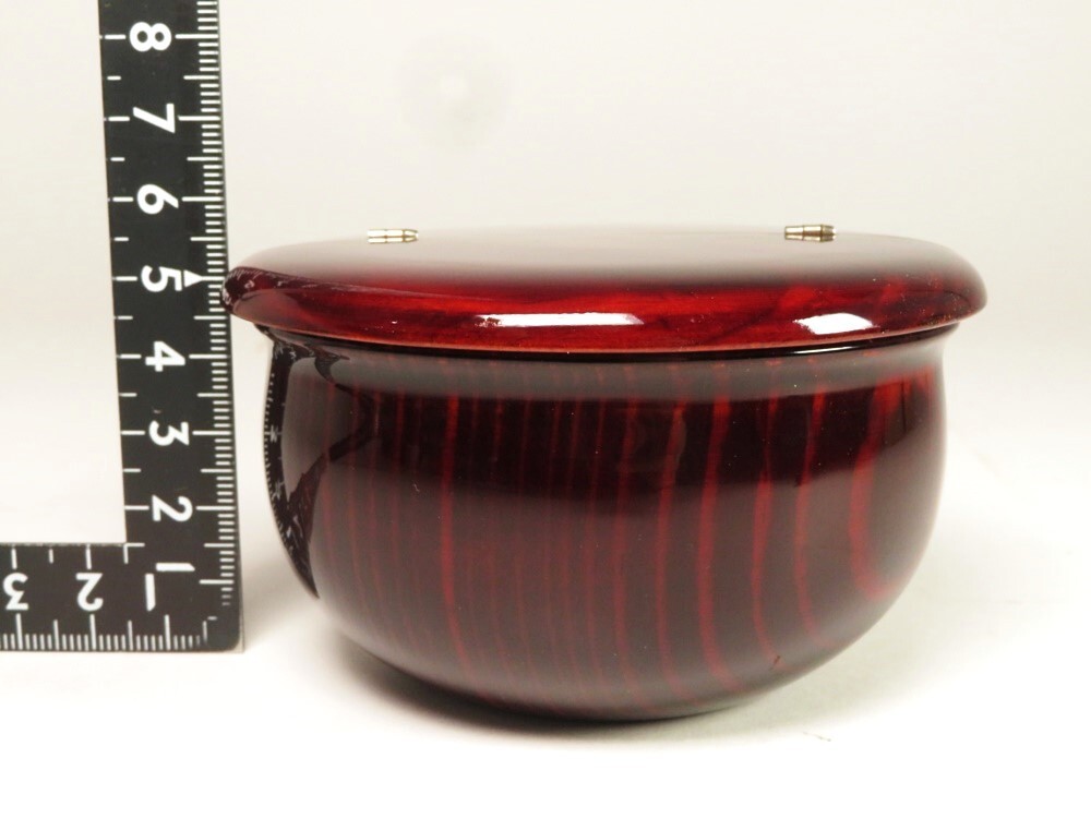 中村宗悦 井伊宗観好 早梅に鴛鴦蒔絵 老松茶入 茶道具 F 共布