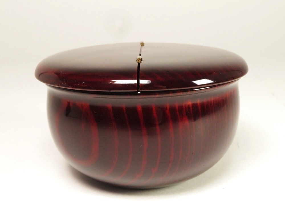 中村宗悦 井伊宗観好 早梅に鴛鴦蒔絵 老松茶入 茶道具 F 共布