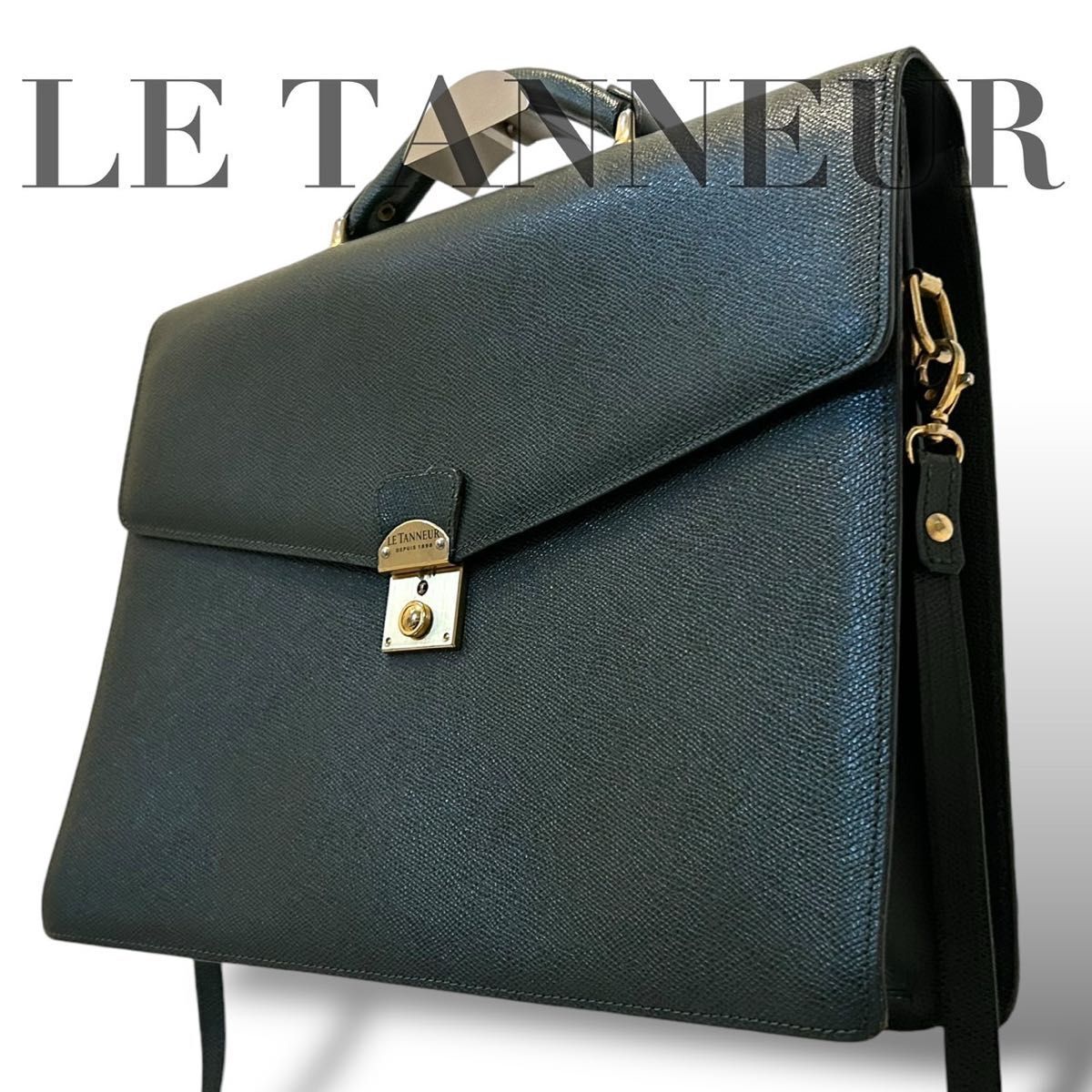 ルタヌア LE TANNEUR ビジネスバッグ ブリーフケース 2way レザー 