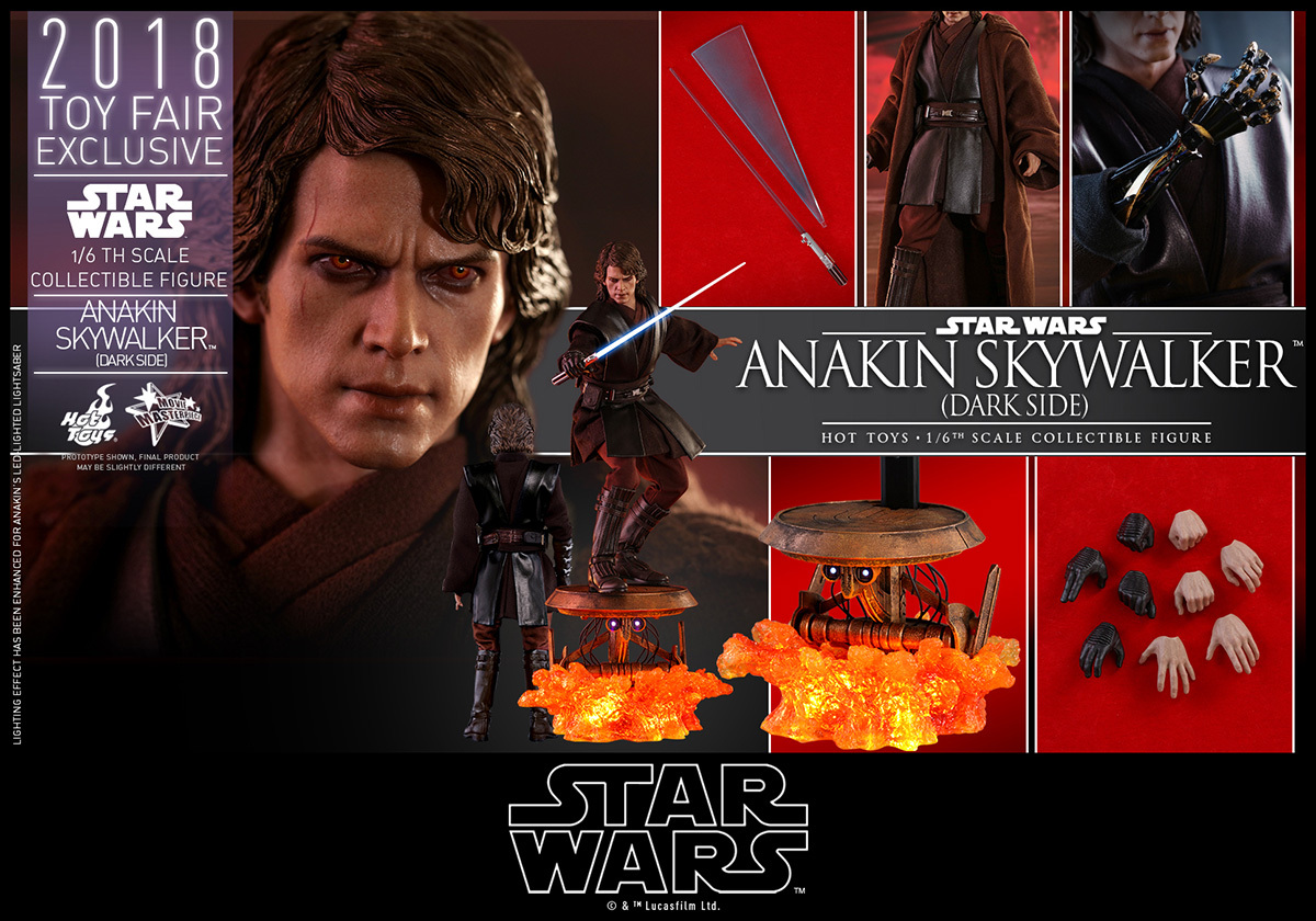 ホットトイズ スターウォーズ エピソード3 シスの復讐 1/6 アナキン 