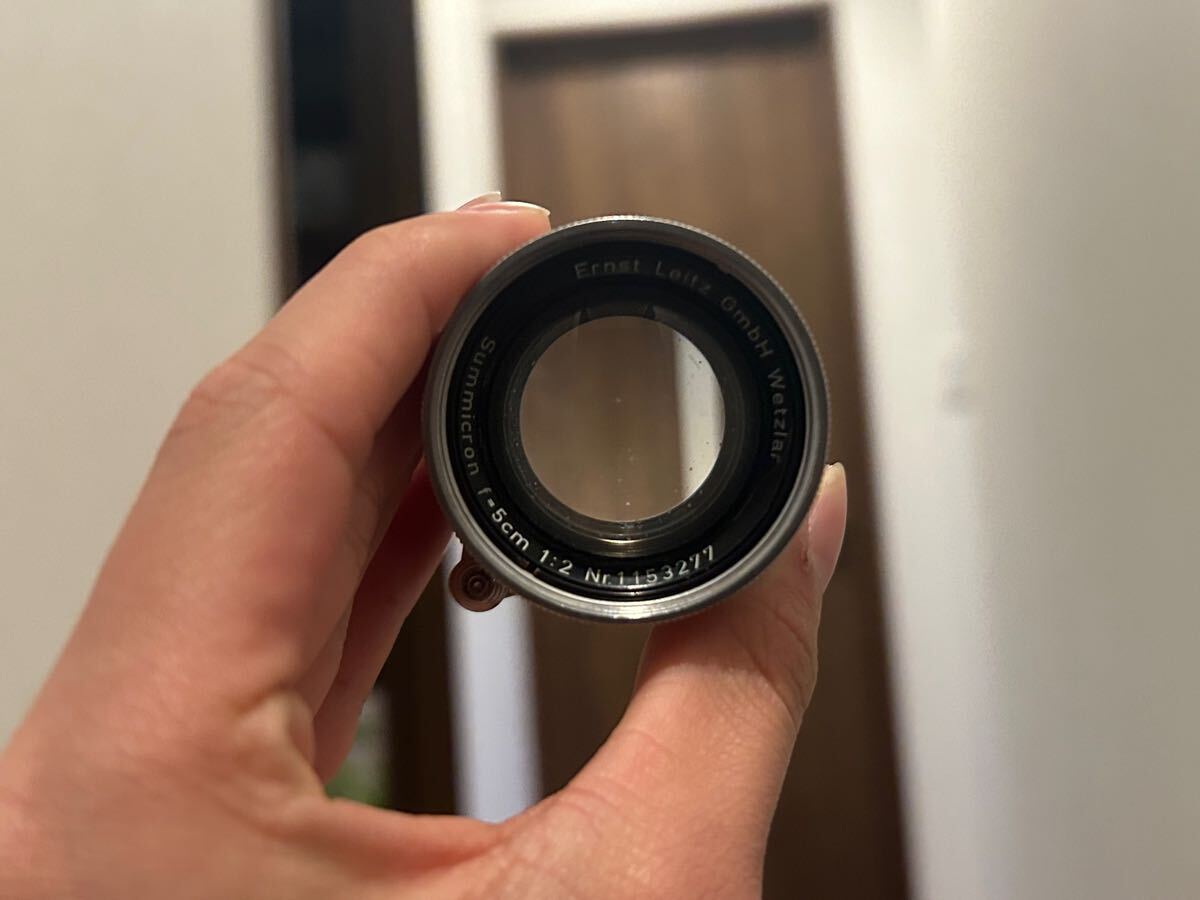 Leica Summicron 50mm f2 ライカ ライカ 50mm Summicron 第三世代 f⁄2 固定