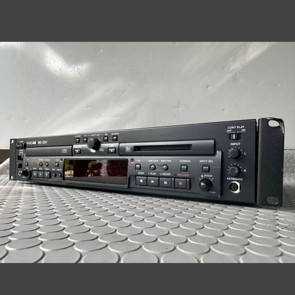 動作品】TASCAM MD-CD1 タスカム MDデッキ ② 【公式通販】
