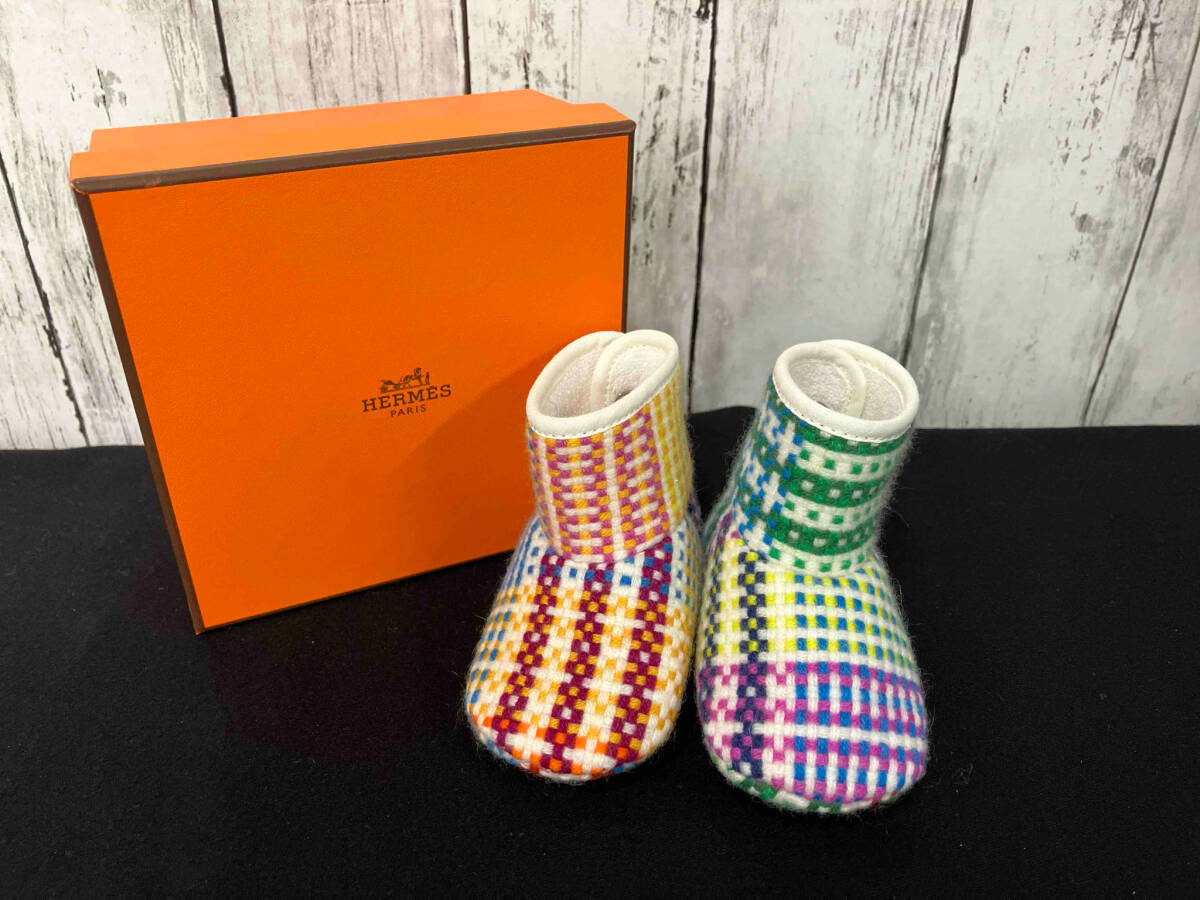 HERMES エルメス ベビーシューズ ファーストシューズ - エルメス 