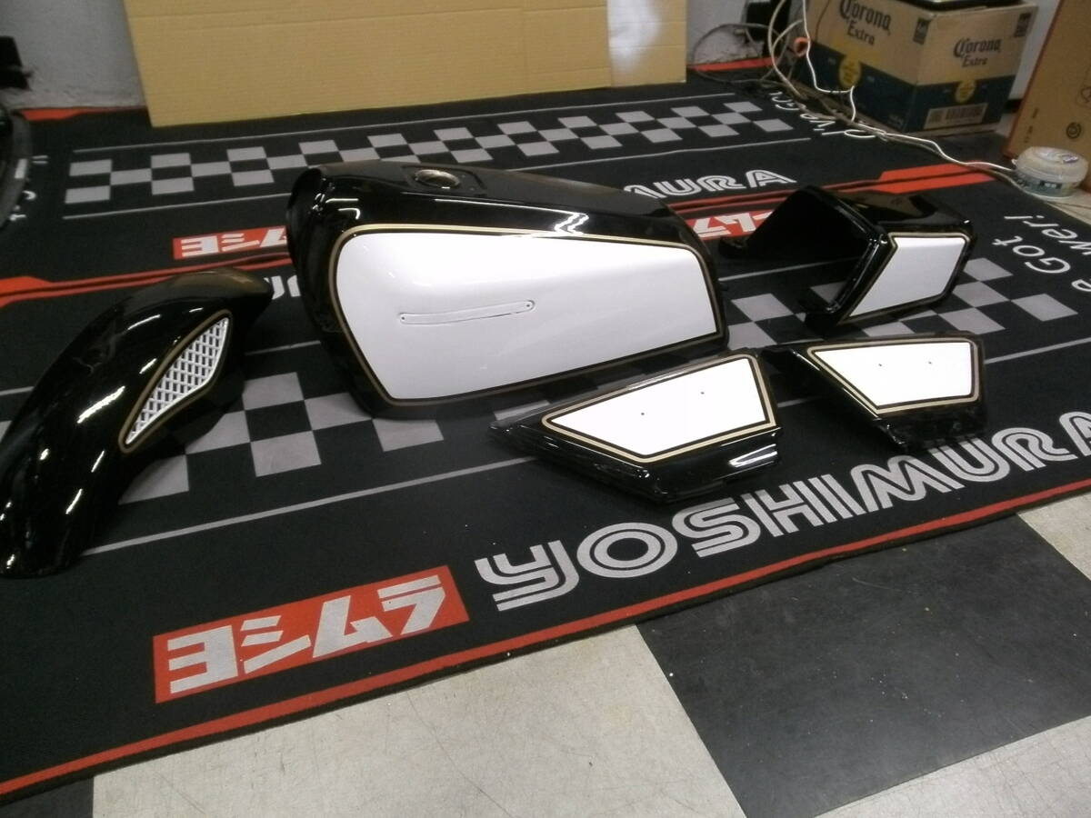Z400FX Z550FX カスタムペイント 外装セット ほぼNEWペイント CBX400F