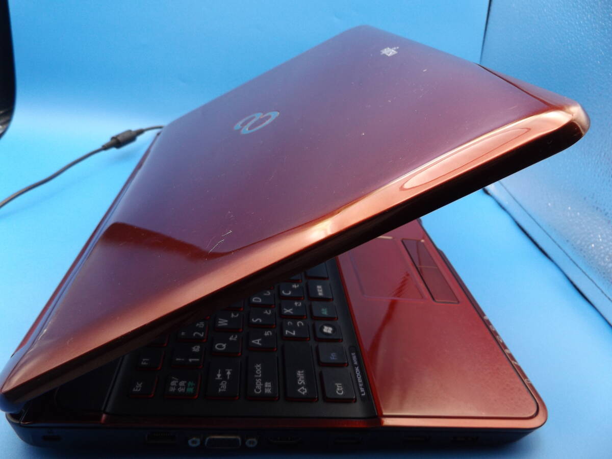新品SSD512GB【Core i7】Win11 Ver.24H2☆富士通LIFEBOOK/AH56/E