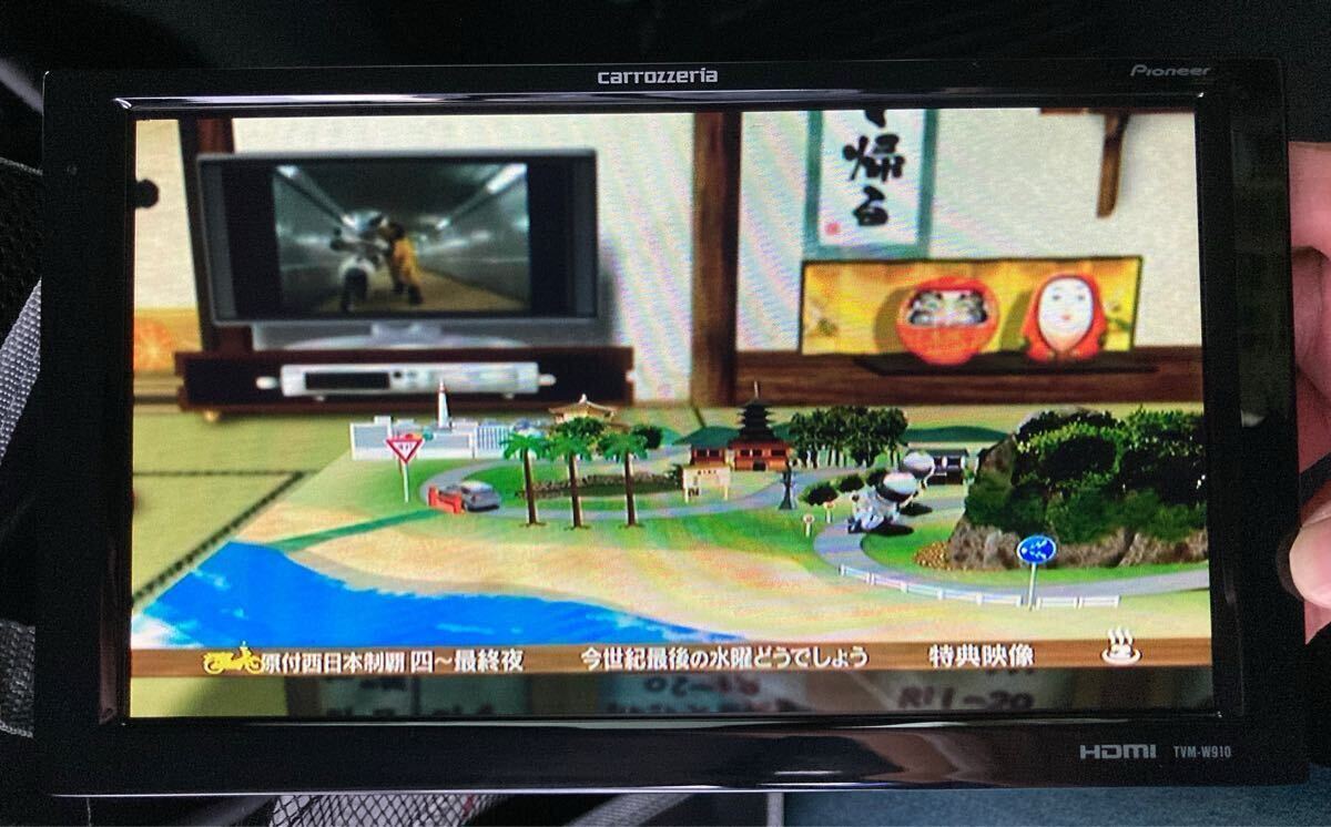 中古】Pioneer リアモニター TVM-W910 【公式通販】