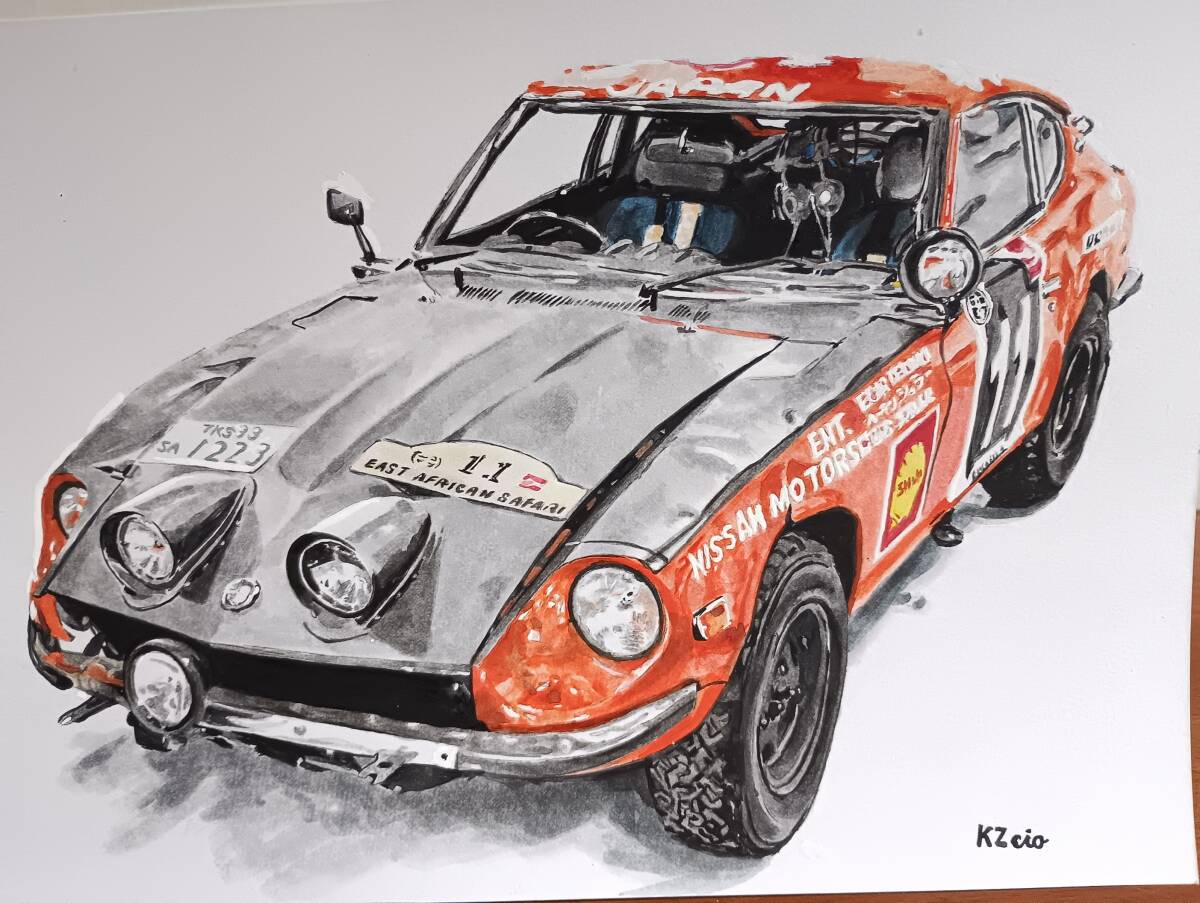 ニッサン、240Zのサファリ優勝50周年記念した『ジューク・ラリー 日産 