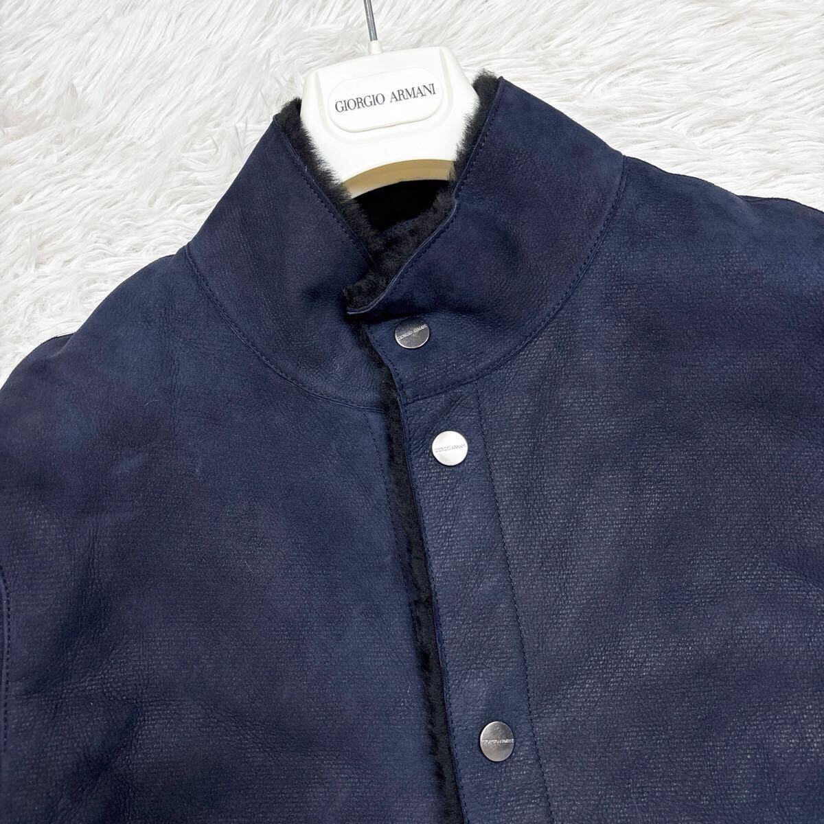 定価80万!!!極美品XLサイズ!!!】GIORGIO ARMANI ジョルジオアルマーニ 