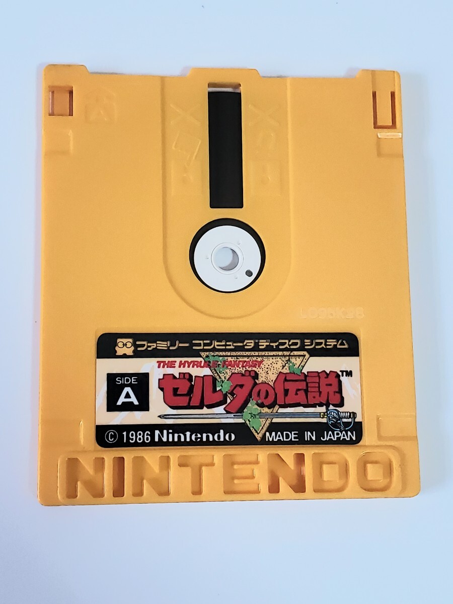 ファミコン ディスクシステム ディスクカード ゼルダの伝説 ジャンク品