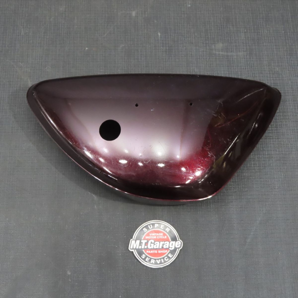カワサキ KH400 400SS S3 KH250 純正 サイドカバー 右側 080 USA-K-061 