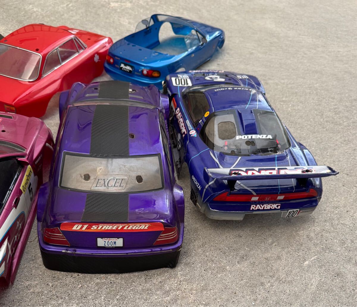 タミヤ 1/10 ラジコン ボディ NSX アルファロメオ ロードスター