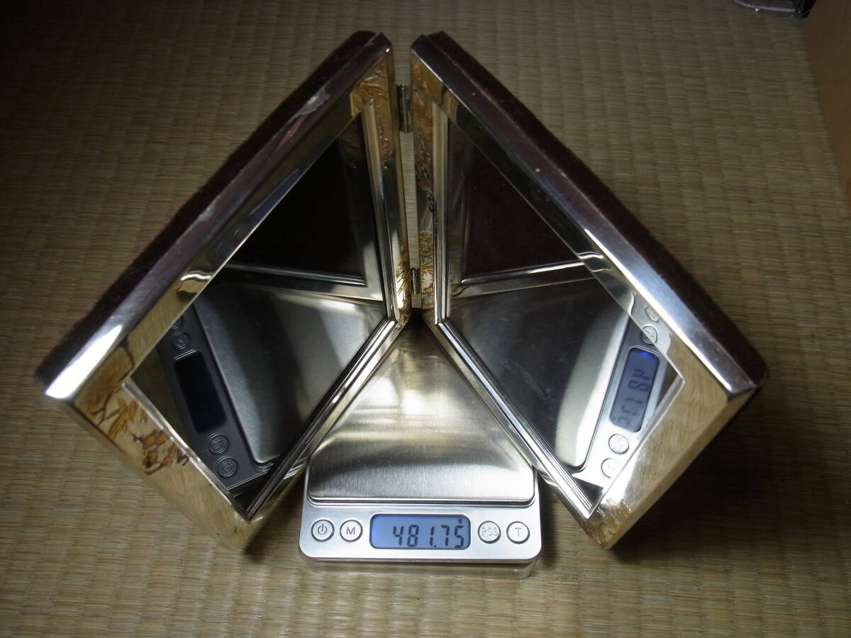 ☆STERLING SILVR 925「写真立て/481.75g」銀無垢 シルバー 銀製 額