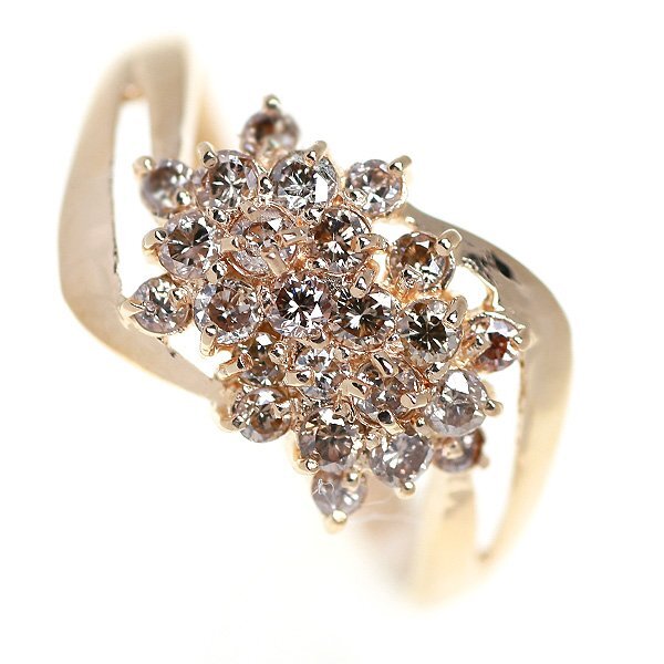 Z_471 K18 ダイヤモンド0.50ct リング(イエローゴールド台)|売買され