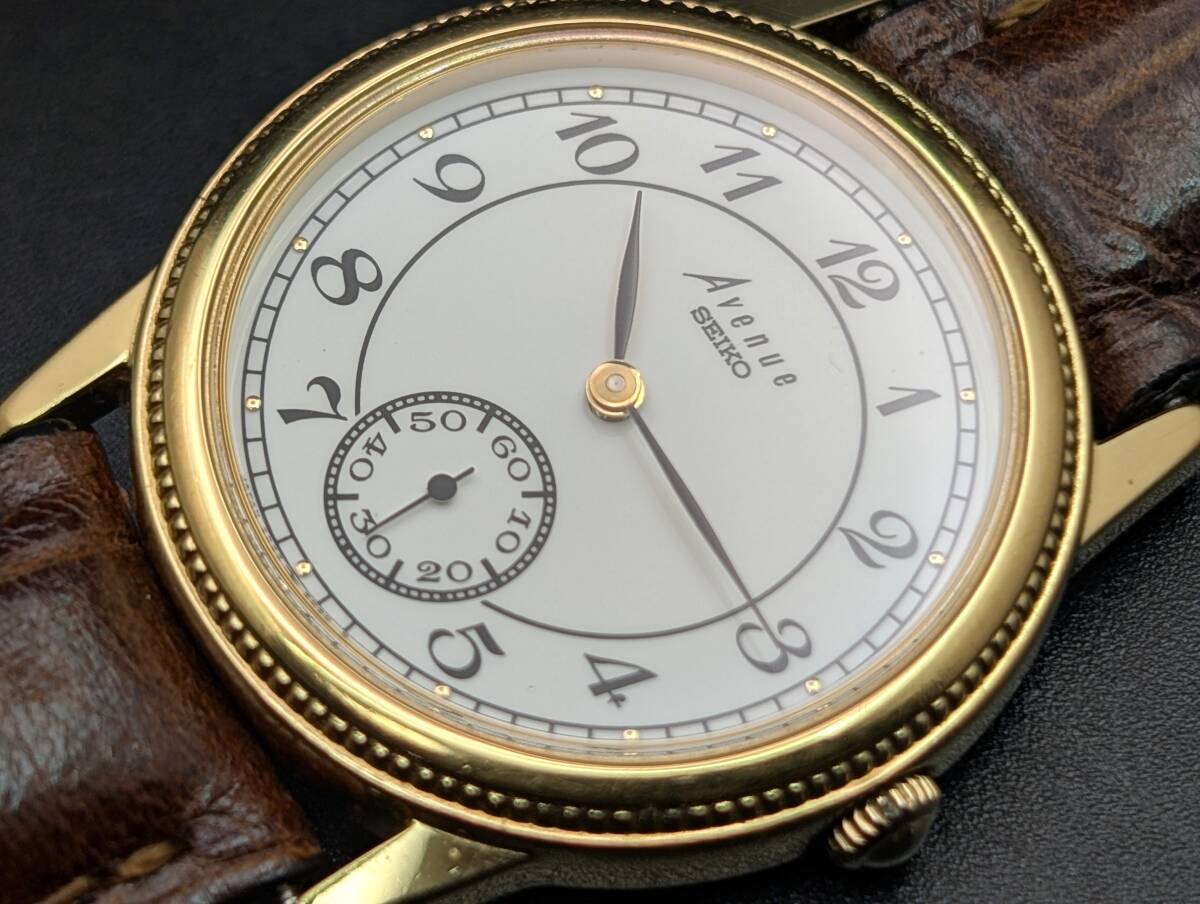中古 稼働品】 SEIKO セイコー Avenue アベニュー 2K23-603A スモセコ 