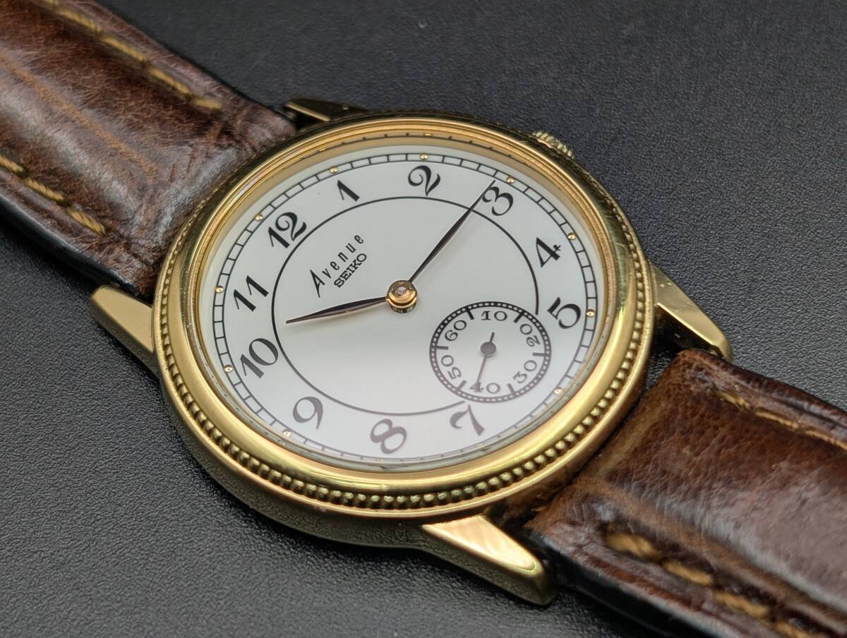 中古 稼働品】 SEIKO セイコー Avenue アベニュー 2K23-603A スモセコ 