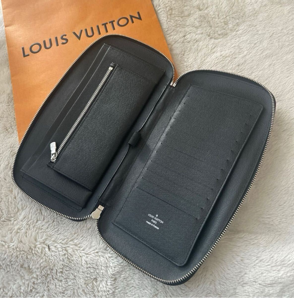 美品 LOUIS VUITTON ルイヴィトン 長財布 タイガ アトール