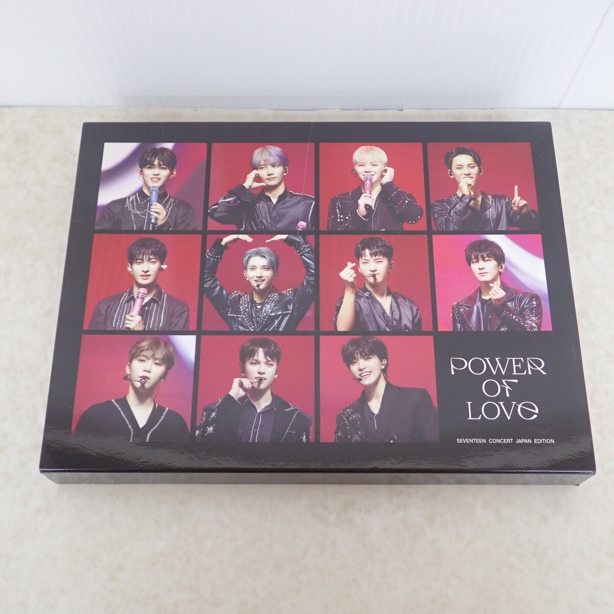 SEVENTEEN DVD POWER OF LOVE CONCERT JAPAN EDITION SVT セブチ【PP