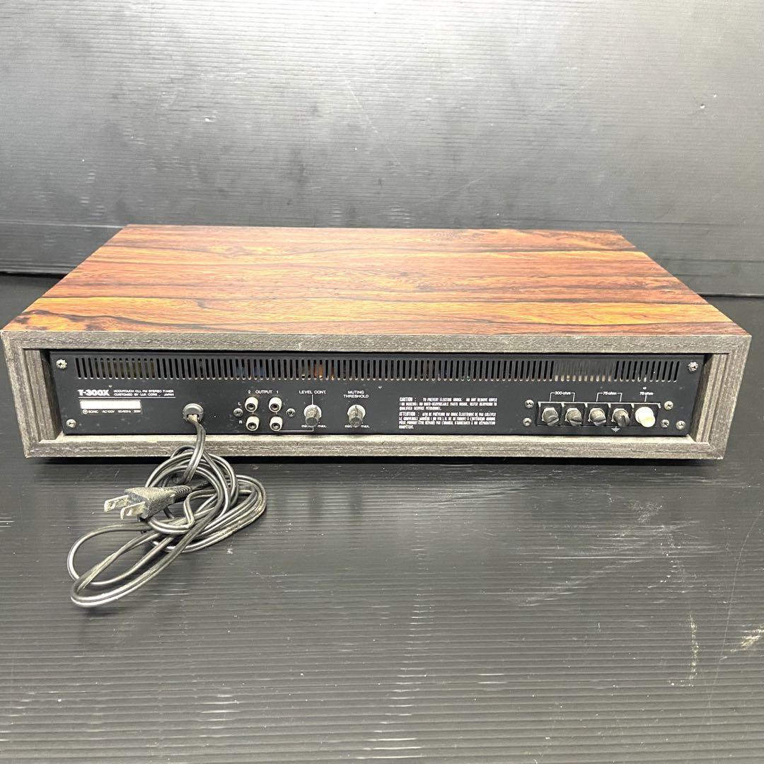 受信音出し確認済み LAXMAN T-400 AM FMステレオチューナー 受信音出し