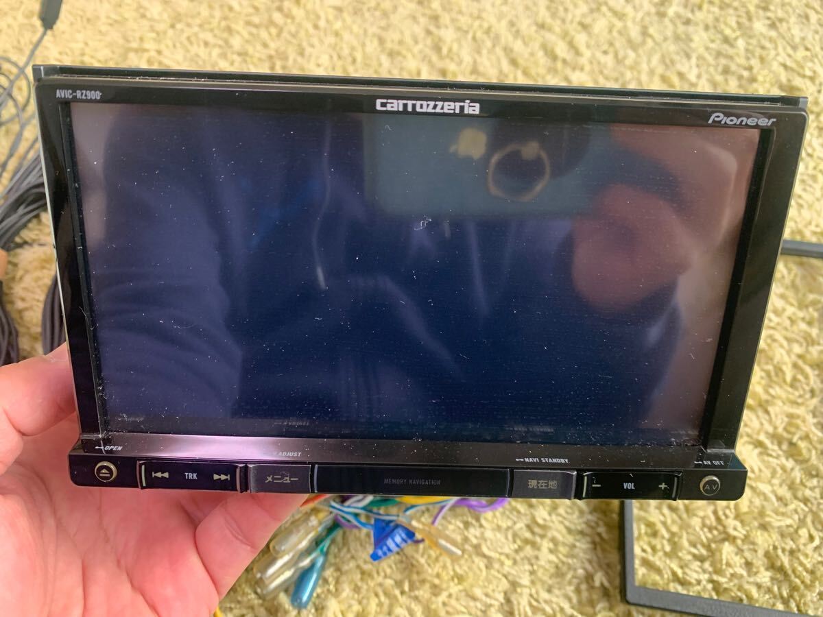 Pioneer carrozzeria カロッツェリア 楽ナビ AVIC-RZ900-R フルセグ DVD CD Bluetooth SD USB カロッツェリア carrozzeria Pioneer PIONEER 楽ナビ Bluetooth⁄USB