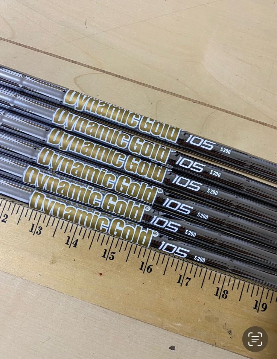 ダイナミックゴールド105 S200 5からP 6本セット 【公式通販】