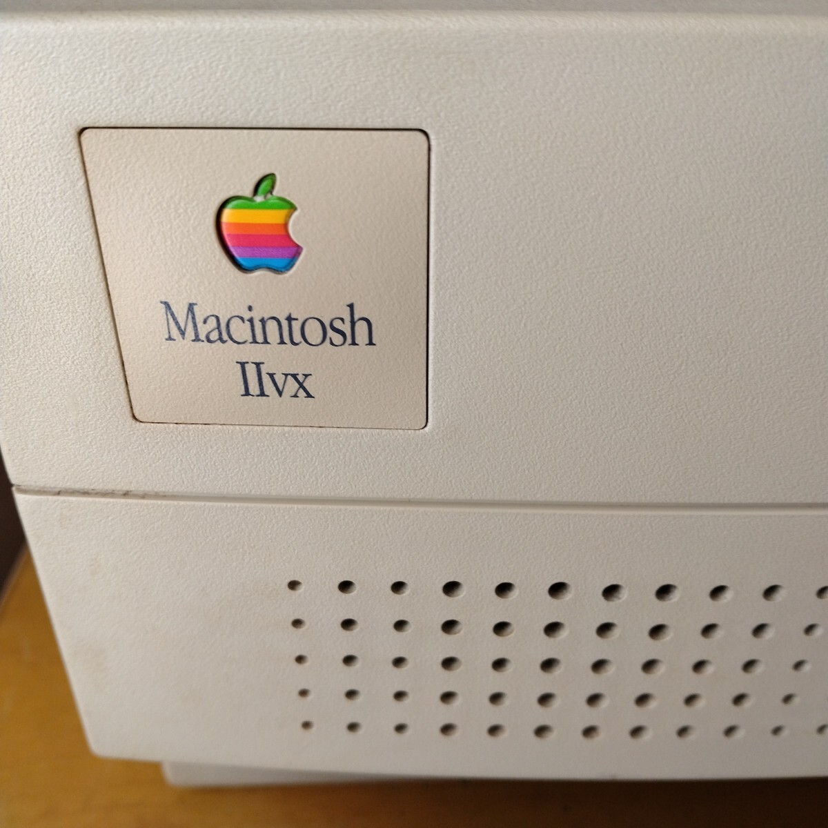 Vintage Macintosh 外付CD-ROM超レアJUNK品。
