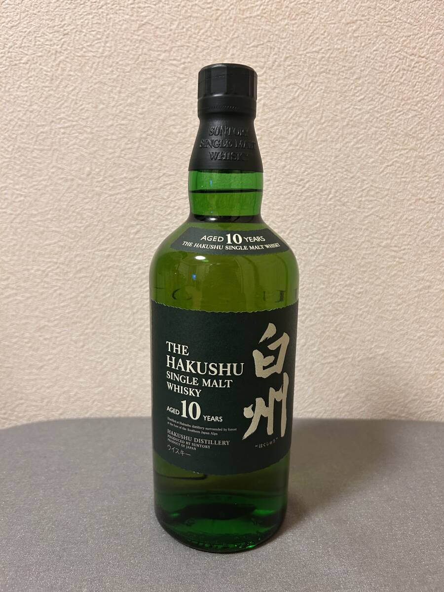 サントリー 白州10年 700ml 未開栓 シングルモルトウイスキー 箱