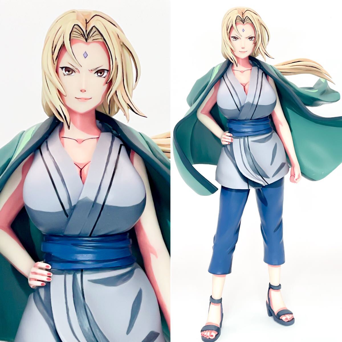 綱手 NARUTO リペイントフィギュア 顔描き直し 一番くじONLINE NARUTO