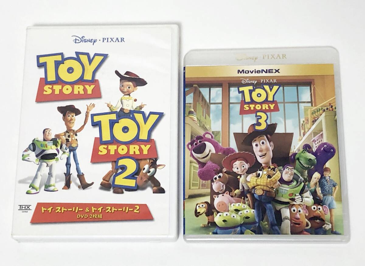 ベン3　　　ディズニーDVD28タイトル　まとめ売り DVD「トイストーリー 1～3巻 / 3点セット / セル品 / ディスニー映画