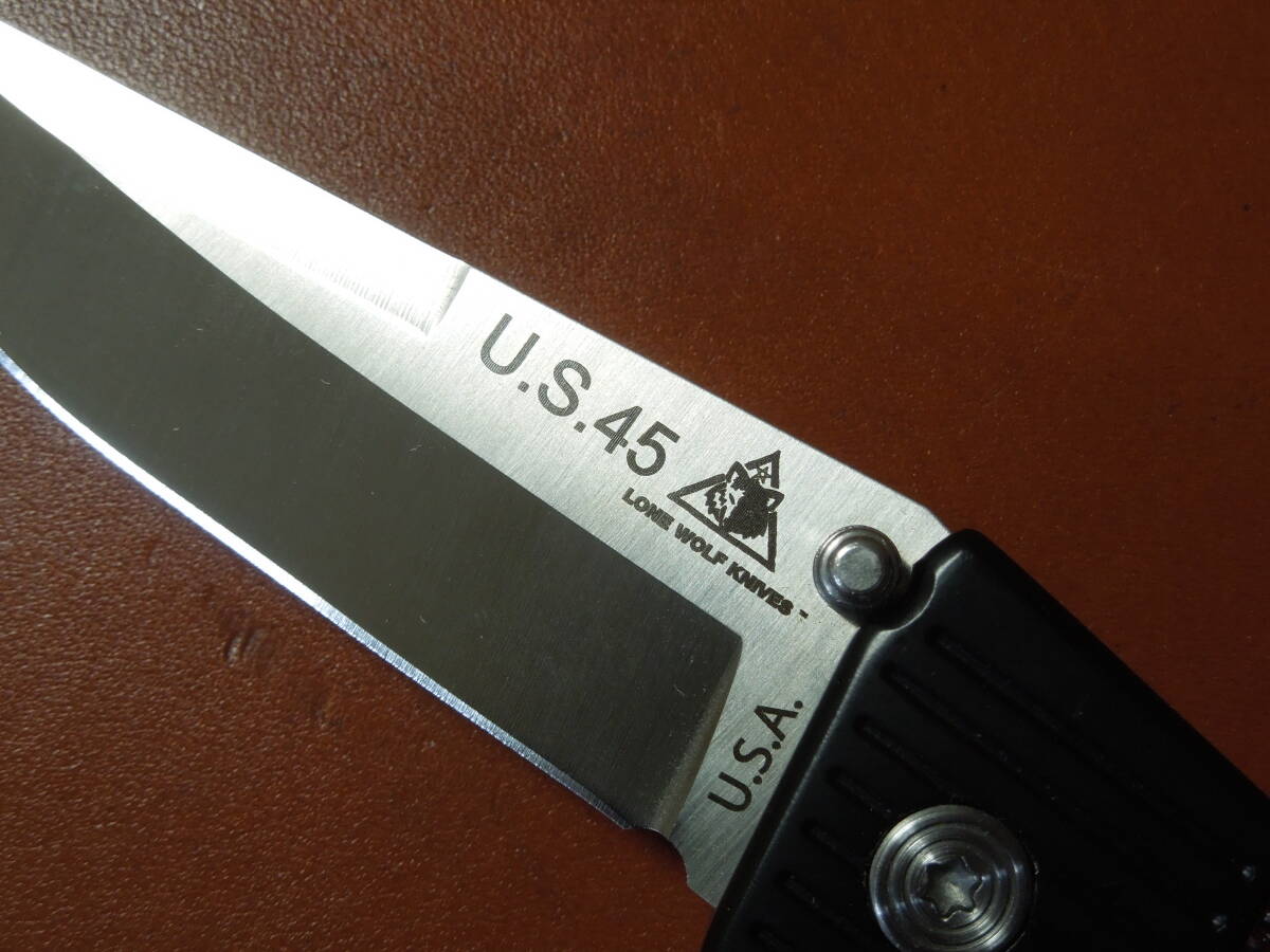 ローンウルフナイフ U.S45フォルダー LC21400 LONE WOLF KNIVES 