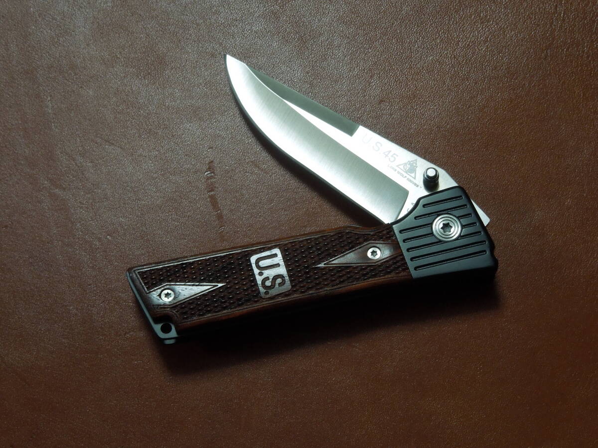 ローンウルフナイフ U.S45フォルダー LC21400 LONE WOLF KNIVES 