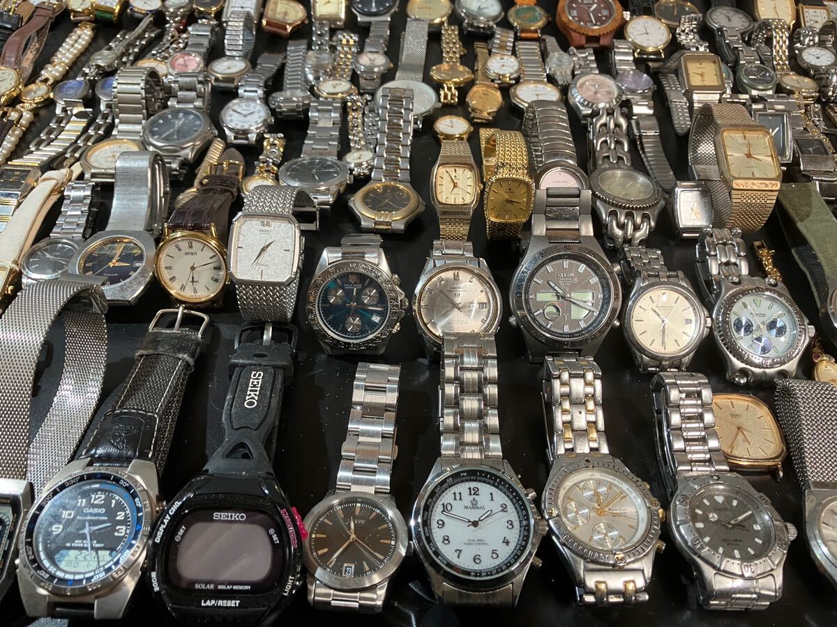 愛*子様 ブランド腕時計 まとめ売り SEIKO シチズン　ハンティングワールド ブランド腕時計 まとめ売り 114本程 SEIKO CITIZEN CASIO その他