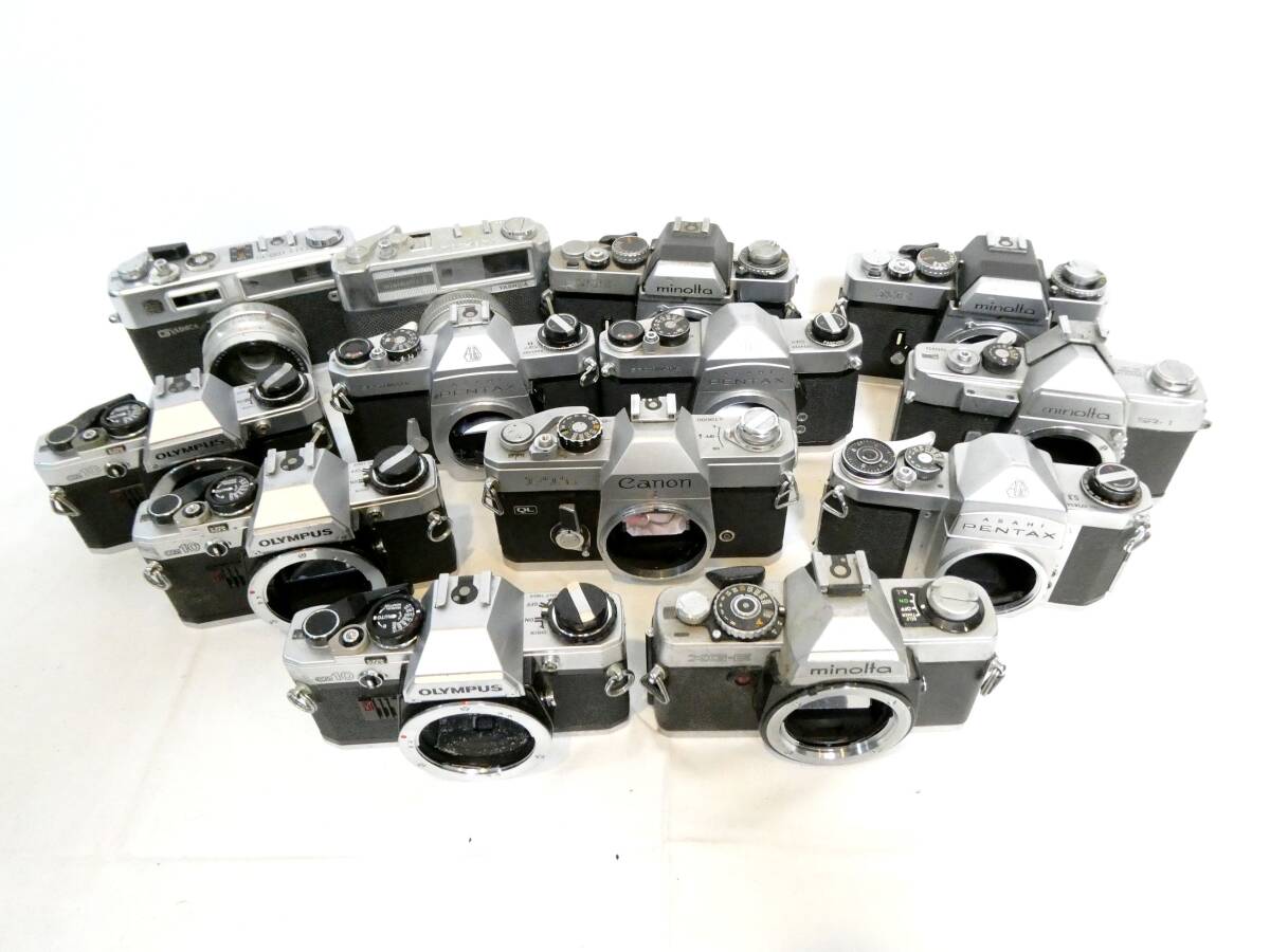 ★動作未確認 フィルムカメラ 10台まとめ売り　canon Olympus など 公式通販 マミヤ フィルム一眼カメラ PX-28 ジャンク品 MAMIYA 2026年