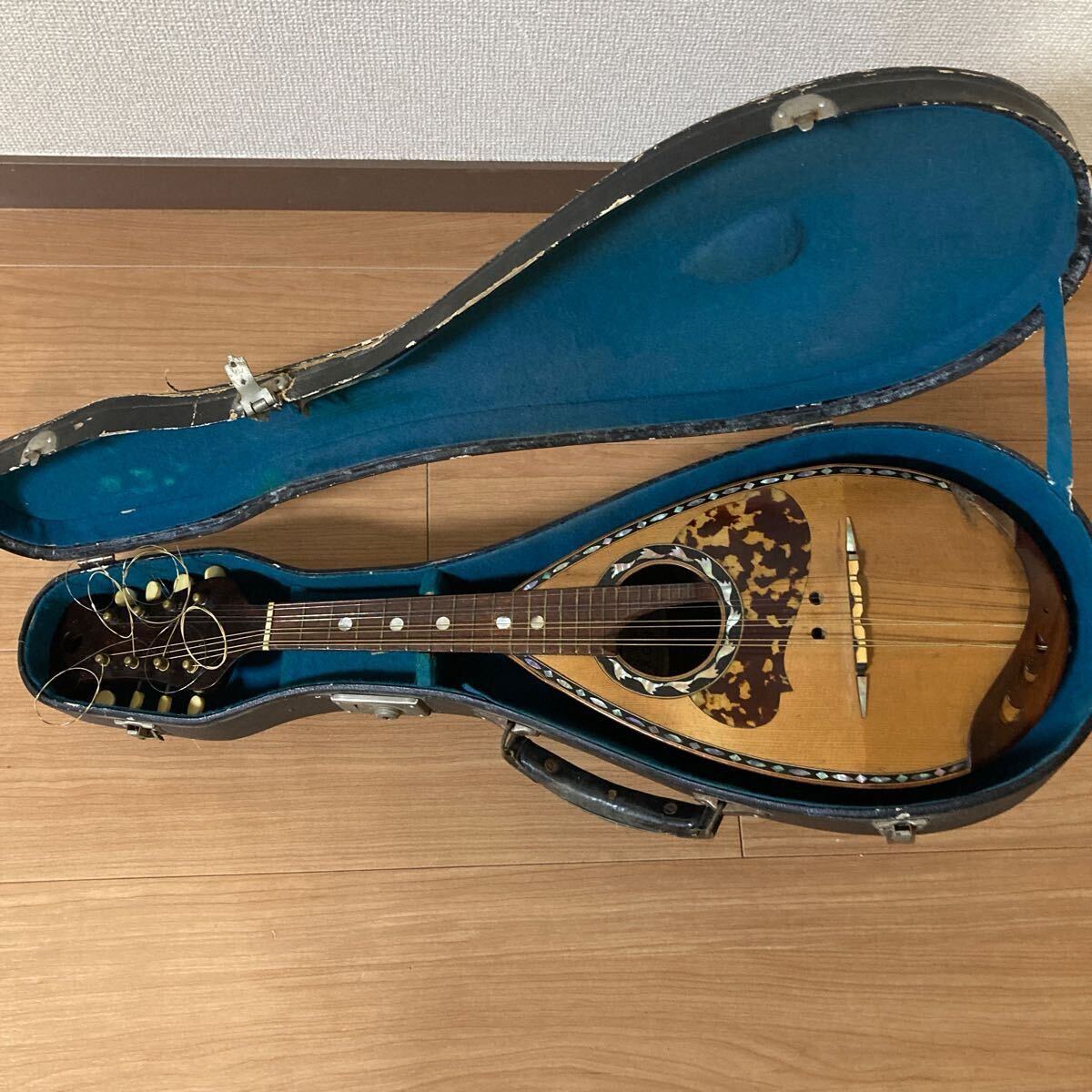 マンドリン MANDRIN FACTORY SAXONY／ 弦楽器 楽器 ☆希少 ※ジャンク