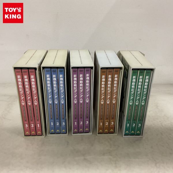 1円〜 新機動戦記ガンダムW DVD COLLECTION I 1〜3 II 1〜3 収納BOX 他
