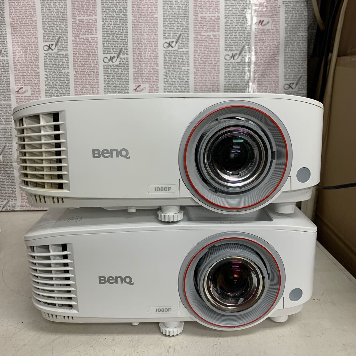 A048 BenQ ベンキュー 1080P TH671ST 短焦点ホームシアター プロジェクター /5台まとめて 本体のみ /動作未確認 ジャンク品_4