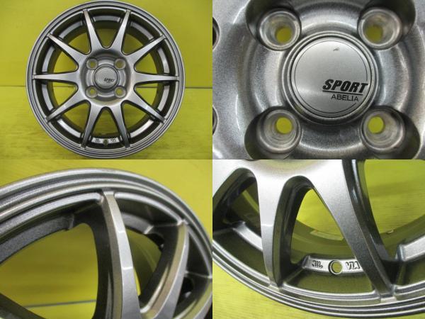パッソ トール ルーミー 新品 夏タイヤ 中古アルミ ４本セット 特選サマータイヤ 輸入タイヤ 165/65R14 社外アルミ 14インチ 5.5J 足　　　 パッソ ルーミー タンク 165⁄65R14 RV505 0
