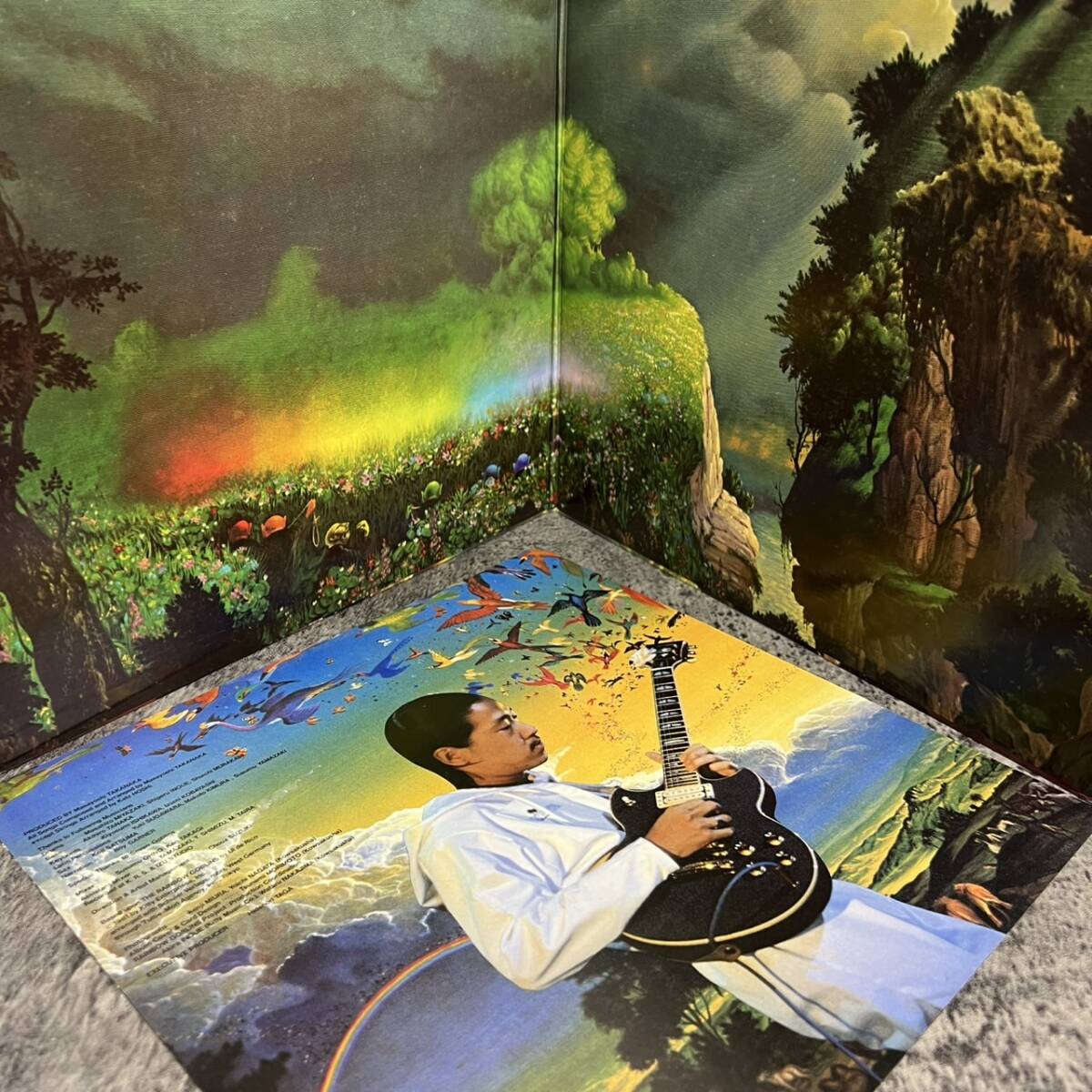 レコードLP】高中正義(Masayoshi Takanaka)『虹伝説(THE RAINBOW