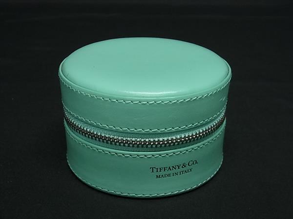 1円 TIFFANY＆Co ティファニー レザー ジュエリーボックス