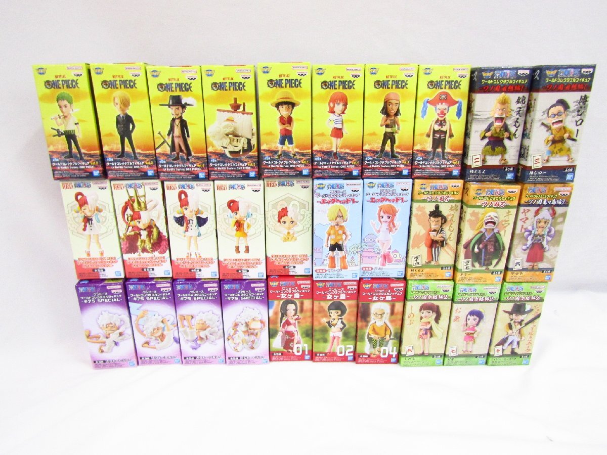 まとめ売り 1円スタート ONE PIECE ワンピース ワールドコレクタブルフィギュア