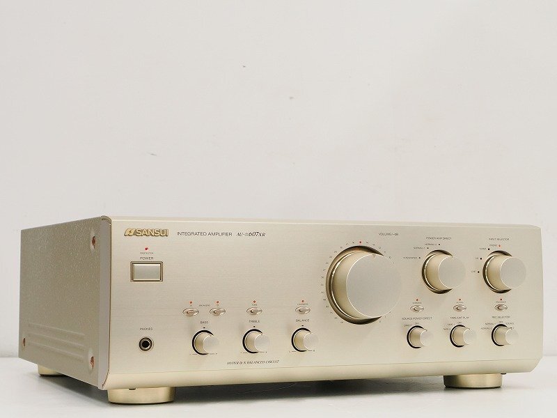 s*e様 SANSUI AU-α607XRアンプ △▽SANSUI AU-α607XR プリメインアンプ サンスイ△▽027836001