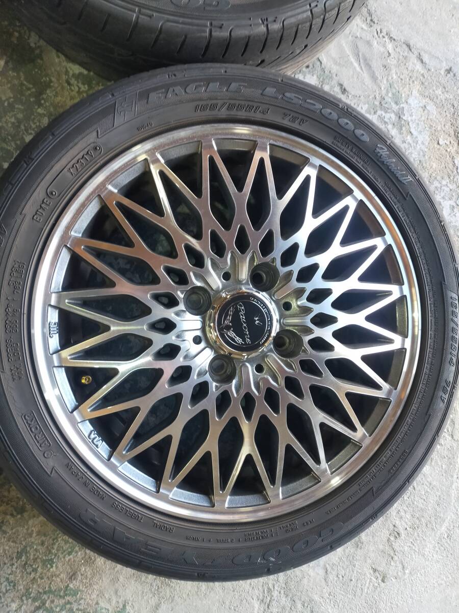 【送料無料】ロクサーニ□165/55R14□14インチアルミタイヤセット□4H・100・4.5J・+45□ ホイール ロクサーニ 14インチの通販 4本 バトルシップ タイヤ4本セット」の人気商品一覧・価格比較