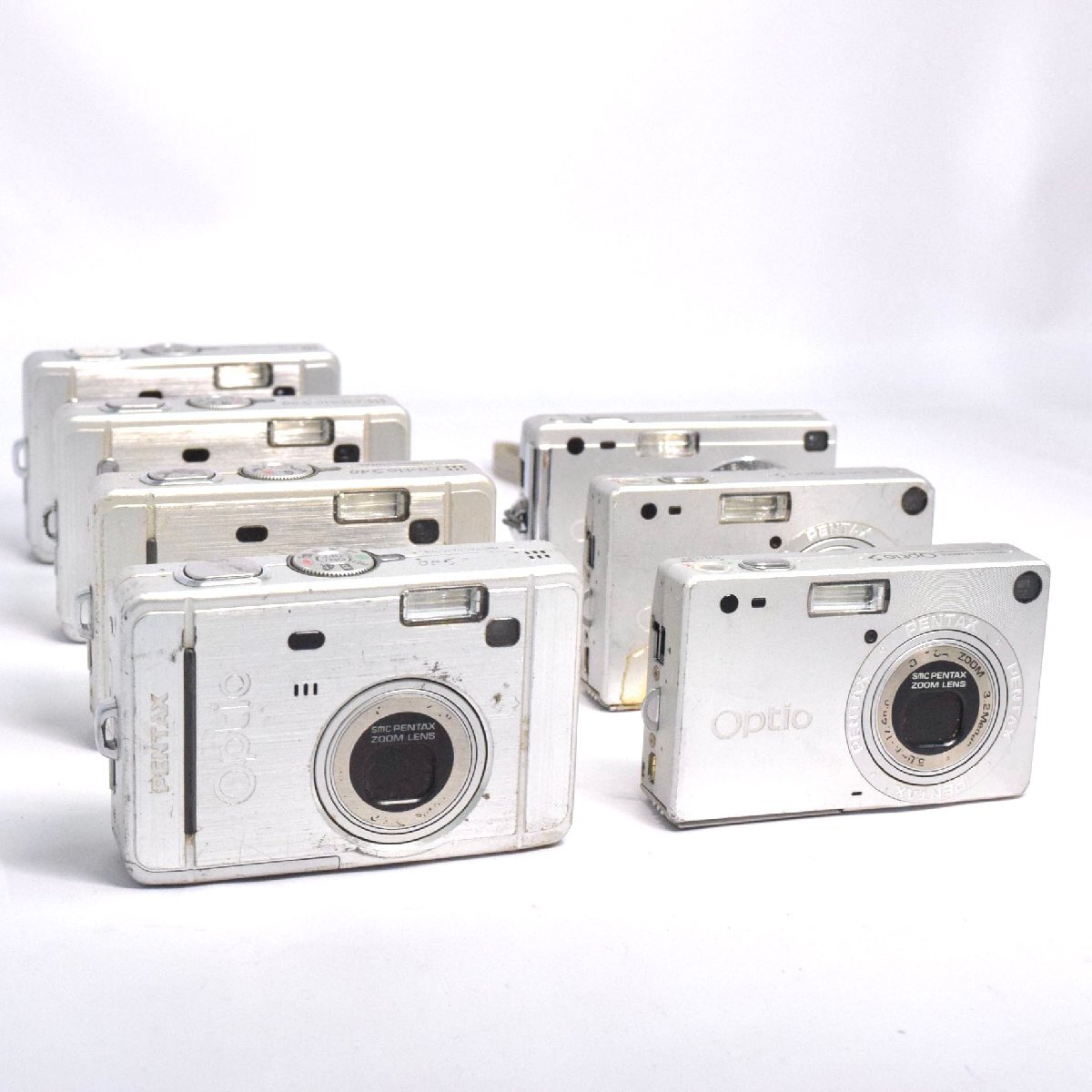 S50 PENTAX Optio - デジカメ 動作確認済 単三電池 スマホ転送 1953美
