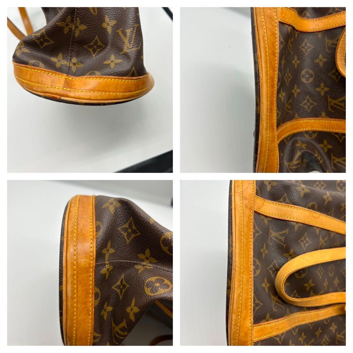 1円LOUIS VUITTON ルイヴィトン AR0918 モノグラム バケットGM バケツ 